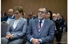 Siedzący na widowni W-ce Przewodniczący Rady Ochrony Pracy i Prezes ZUS