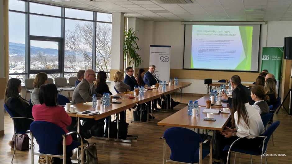 Spotkanie w ZUS w Nowym Sączu 