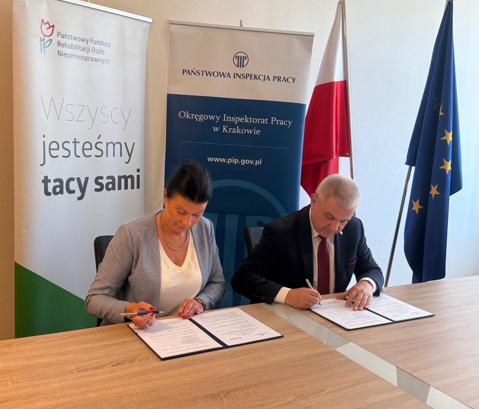 Porozumienie z PFRON Oddział Małopolska