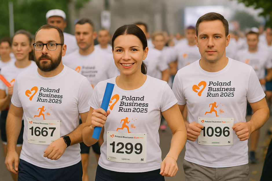 Bieg z tysiącami pracowników i pracodawców w Poland Business Run 2025