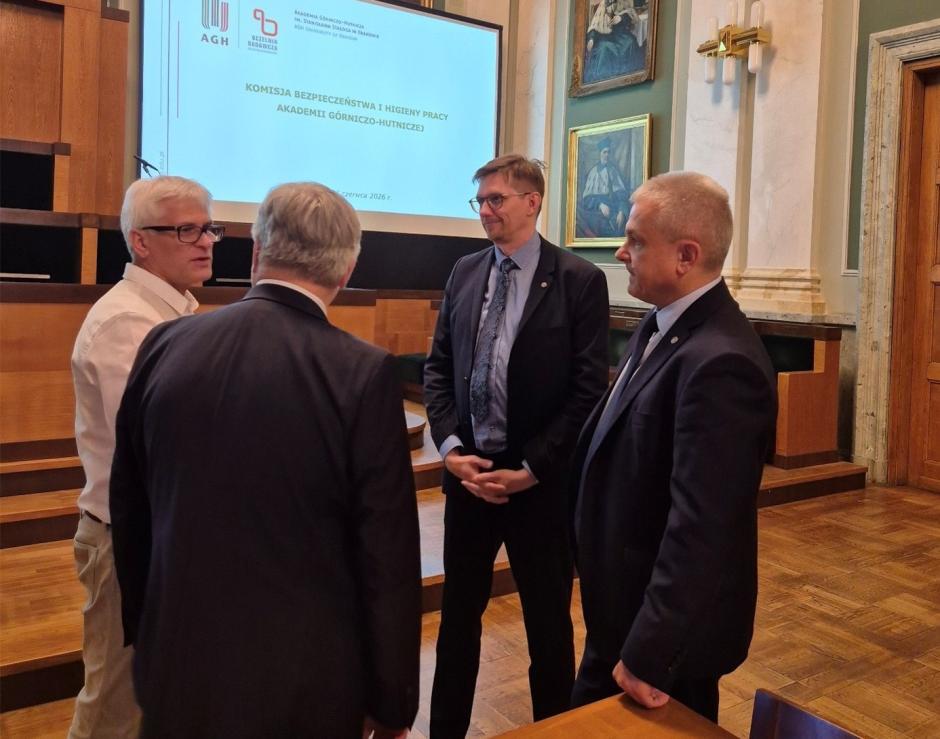 Współpraca z Akademią Górniczo-Hutniczą w Krakowie 