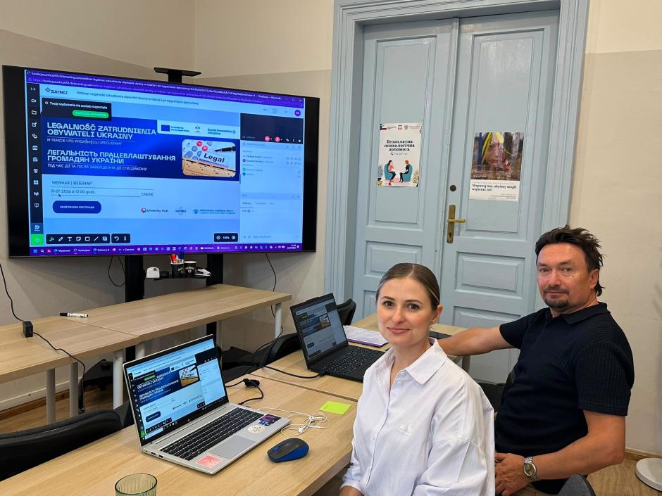 Webinar „Legalność zatrudnienia obywateli Ukrainy