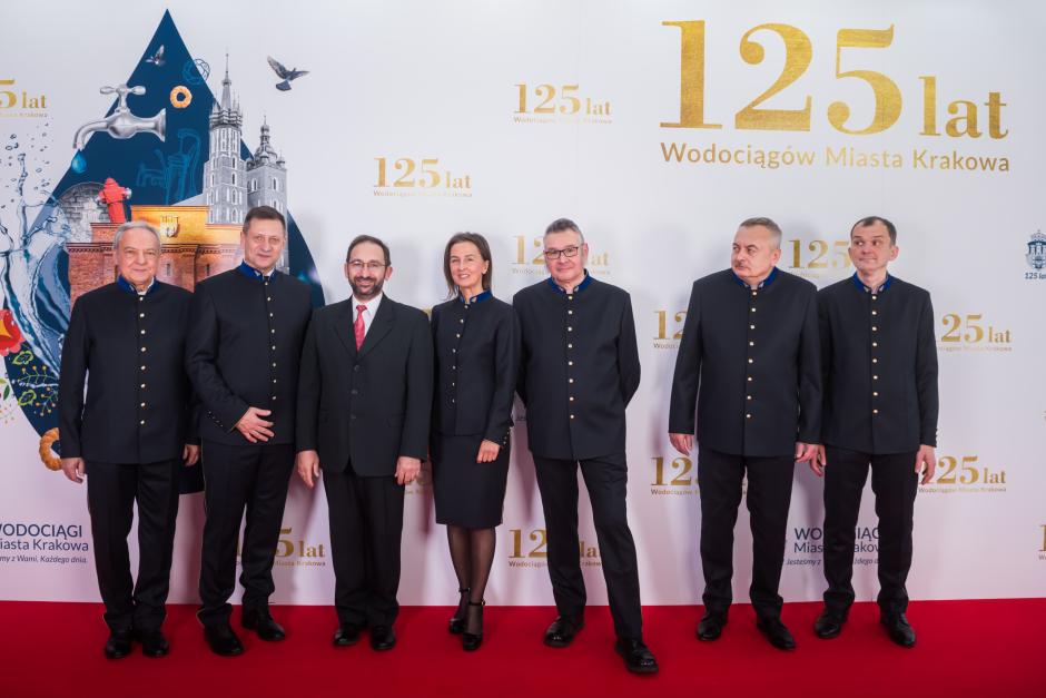 125 lat dbania o jakość usług i dobrostan pracowników - OIP w Krakowie na jubileuszowej gali Wodociągów Miasta Krakowa 
